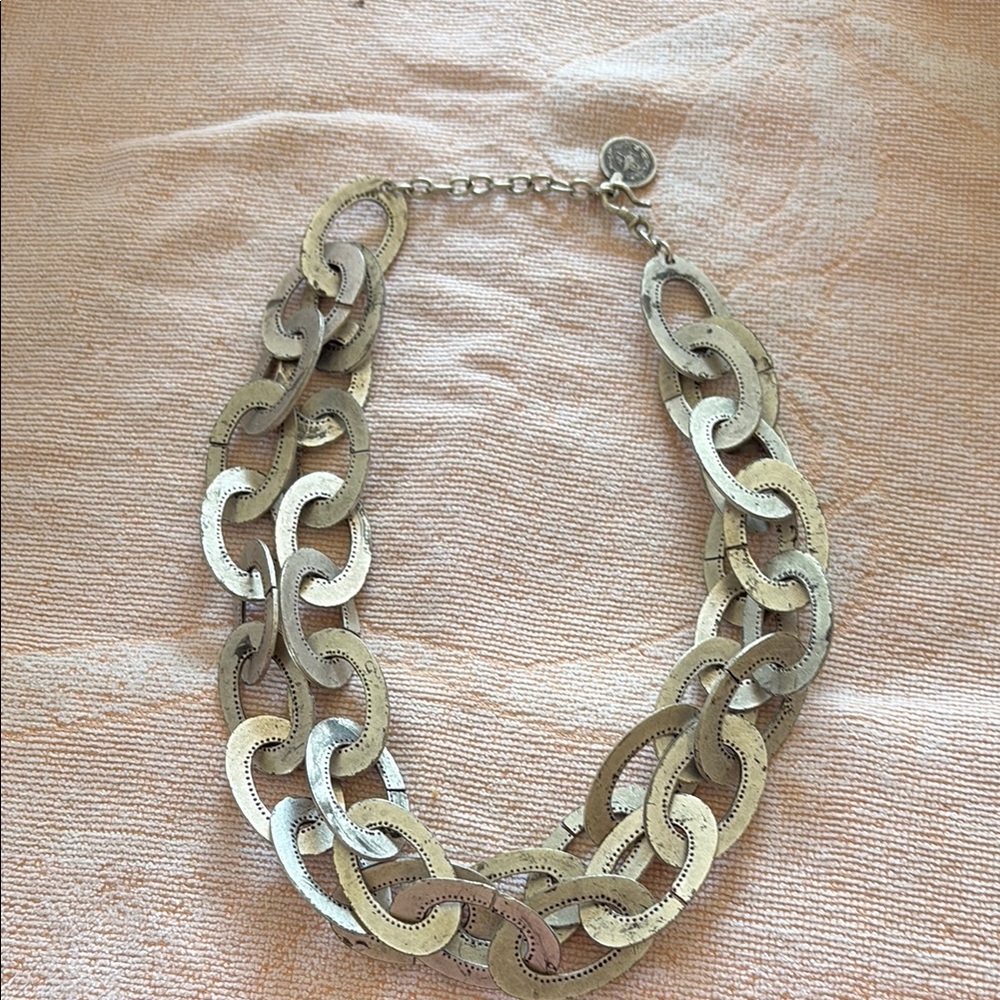 Chunky Silver Chain Necklace